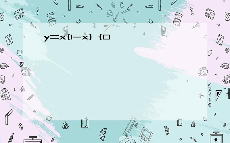 y=x(1-x) (0