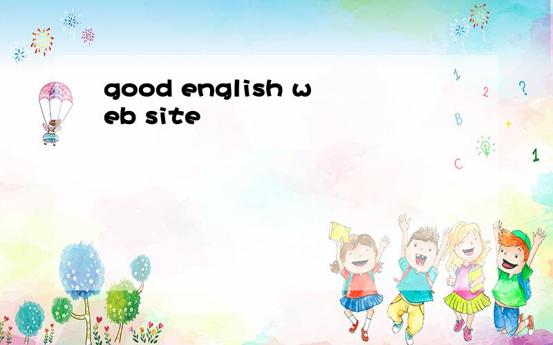 good english web site