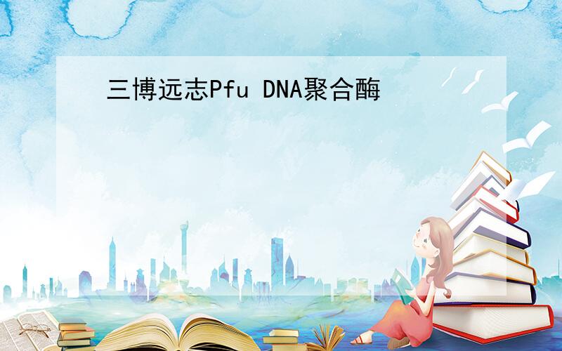 三博远志Pfu DNA聚合酶