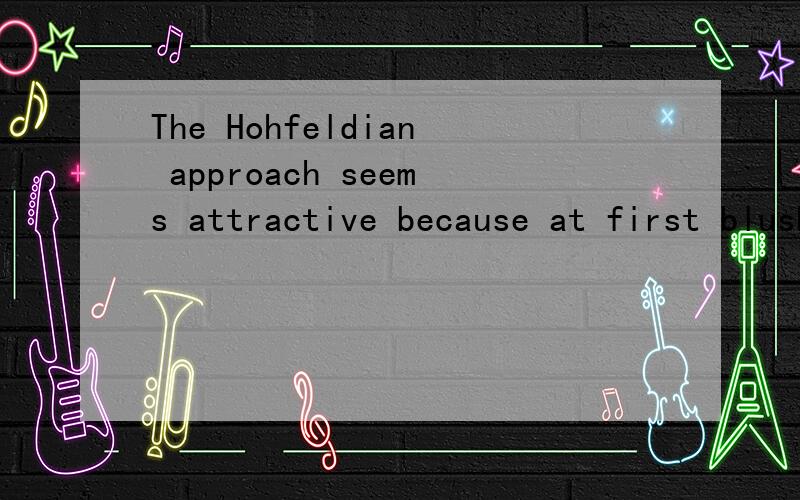 The Hohfeldian approach seems attractive because at first blush it appears to offer a way of satisfying the insatiable human desire to achieve impossible immediate intersubjective relations. If we can collapse the Symbolic Phallus into the Real and t